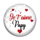 Cabochon Verre - je t'aime papy