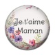 Cabochon Résine - je t'aime maman