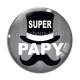 Cabochon Verre - super papy