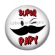 Cabochon Résine - super papy