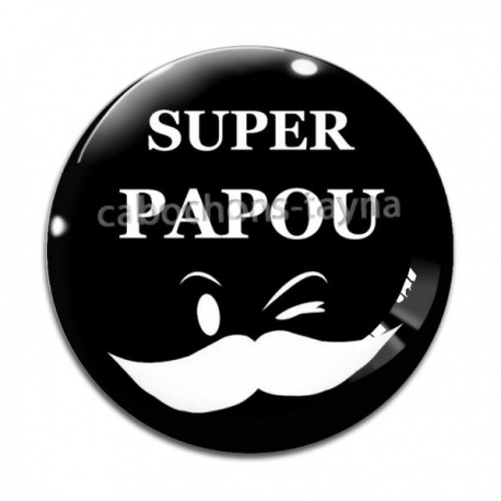 Cabochon Verre - super papou
