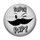 Cabochon Résine - super papy