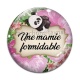 Cabochon Verre - une mamie formidable