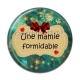 Cabochon Résine - une mamie formidable