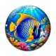 Cabochon Verre - poisson