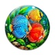 Cabochon Verre - poisson