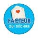 facteur qui déchire