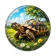Cabochon Résine - tortue de terre