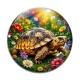Cabochon Verre - tortue de terre