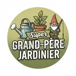 super grand père jardinier