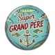 Cabochon Résine - super grand père