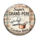 Cabochon Verre - super grand père cordon bleu