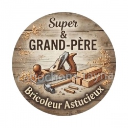 super grand père bricoleur astucieux