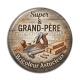 Cabochon Résine - super grand père bricoleur astucieux