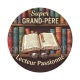 super grand père lecteur passionné