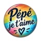Cabochon Résine - pépé je t'aime