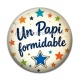 Cabochon Résine - un papi formidable