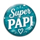 Cabochon Verre - super papi