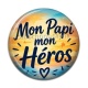 Cabochon Résine - mon papi mon héros