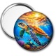 Miroir de poche - tortue de mer