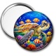 Miroir de poche - tortue de mer
