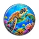 Cabochon Résine - tortue de mer