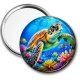 Miroir de poche - tortue de mer