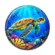 Cabochon Résine - tortue de mer