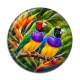 Cabochon Résine - oiseaux