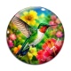 Cabochon Verre - oiseaux