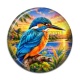 Cabochon Résine - oiseau