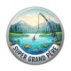 Cabochon Résine - super grand père