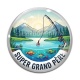 Cabochon Verre - super grand père