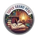 Cabochon Résine - super grand père