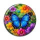 Cabochon Résine - papillon