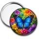 Miroir de poche - papillon