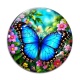Cabochon Verre - papillon