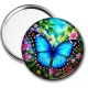 Miroir de poche - papillon