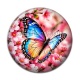 Cabochon Résine - papillon