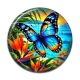 Cabochon Résine - papillon
