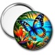 Miroir de poche - papillon
