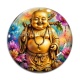 Cabochon Verre - bouddha rieur