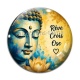 Cabochon Verre -  méditation Rêve Crois Ose