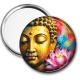 Miroir de poche - bouddha méditation
