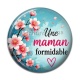 Cabochon Résine - une maman formidable