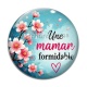 Cabochon Verre - une maman formidable