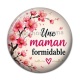 Cabochon Résine - une maman formidable
