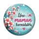 Cabochon Verre -  une maman formidable