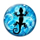 Cabochon Verre - salamandre