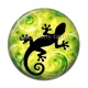 Cabochon Résine - salamandre